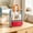 Red-RD, variant on Subject Classification File Bag, Nylon Document Pouch, Double Zipper Organizer Tote for Homework, Exam Prep, Daily School Commute