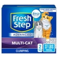 thumbnail image 1 of Arena para gatos Fresh Step Advanced Multi-Cat de 16,78 kg (2 x 8,39 kg), 1 of 9