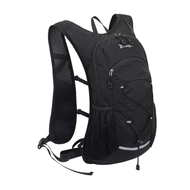 Mochila de hidratación Colamx Portátil impermeable Negro