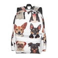 thumbnail image 2 of Disketp Happy Dog Faces Collage Mochila Escolar de Gran Capacidad y Peso Ligero, Mochila de Viaje Ideal para Escuela, Trabajo y Uso Diario, Cómoda y con Estilo, 2 of 8