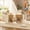 White+Oak, variant on Fluted Nightstands Set Of 2, Modern Mid - Century Wood Bedside Table With Drawer & Open Storage Shelf, End Table For Bedroom, Living Room, Office, Sofa Side Couch White