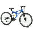 thumbnail image 2 of 29" Kent Flexor Dual Suspension Mountain Bike, Adult Ages 14+, Blue, 2 of 2