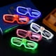 thumbnail image 2 of Juguetes con luz LED, gafas LED, juguetes con luz, juguetes de regalo de cumpleaños que brillan en la oscuridad, fiesta de cumpleaños 5 piezas (sin marco), 2 of 5