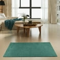 thumbnail image 2 of Furnish My Place Olive Green 3' x 24' Solid Color Rug Runner Made In Usa, 2 of 10