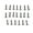 20Pcs, variant on Mosiee T Track Woodworking T-Slot Slide Track 300-600mm Aluminium Alloy Miter T-Track Woodworking Bench T Slot External Size 20Pcs