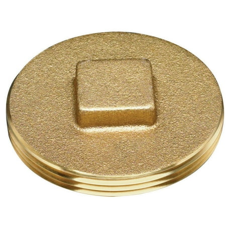 UPC 038753423739 product image for Oatey 42373 Clean Out Plug 3. 5 Brass | upcitemdb.com
