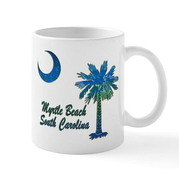 CafePress - Myrtle Beach 1 Mug - 11 oz Ceramic Mug - Novelty Coffee Tea Cup