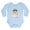 Sky Blue, variant on CafePress - Christmas Cute Baby Angel Praying Body Suit - Long Sleeve Cotton Baby Bodysuit