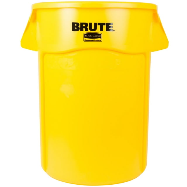 Contenedor Brute Ventilado Rubbermaid Amarillo 32 gal Brute 32 gal