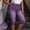 Purple, variant on Vrorvz Denim Capri for Womens Slim Leg Button Waisted Capris Casual Fashion Stretchy Pants with Pockets