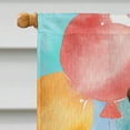 thumbnail image 3 of Carolines Treasures CK3234CHF Happy Birthday Chocolate Labrador Retriever Flag Canvas House Size, 3 of 4