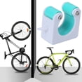 thumbnail image 3 of Portable Bike Parking Buckle,  Wall Storage Buckle, Mini  for Bike Showing orange,blue, 3 of 7