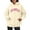 Beige, variant on XIAONU Womens Hoodies Retro Letter Print Drawstring Hooded Sweatshirt With Kangaroo Pocket Drawstring Long Sleeve Fleece Lined Pullover Hoodie