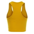 thumbnail image 3 of FashionMille Women's Buttoned Sleeveless Casual Rib Racerback Crop Tank Top Summer Shirt, 3 of 5