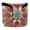Abstract Red Floral Stained Glass, variant on Haosy Various Cute Flower Golf Mallet Putter Cover Strong Magnetic Leather Golf Club Headcover Closure