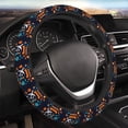 thumbnail image 5 of Salouo Creative Transport Print Elastic Car Steering Wheel Cover - 15'' Non-Slip Car Wheel Cover Protector - Universal Car Accessory for Diverse Cars, 5 of 6