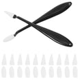 thumbnail image 4 of 2 Set Blending Stumps Sketch Tools with 20 Pcs Head Replacement Artist Drawing Supplies Trimmer Heads Wiper, 4 of 6