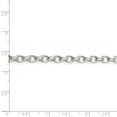 thumbnail image 2 of Sterling Silver Oval Rolo Chain 16", 2 of 5