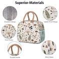 thumbnail image 4 of Insulated Lunch Tote Lunch Box for Women Men,Mushroom Cooler Bag Small Leakproof Beach Picnic Cooler Tote Bag with for Supermarket Shopping, 4 of 7