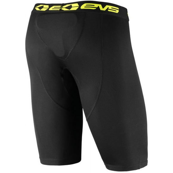 EVS Unisex-Adult TUG Bottom - Vented Short (Black, Medium)