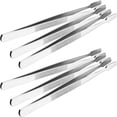 thumbnail image 3 of ULTNICE 6Pcs Durable Stainless Steel Tweezers with Elastic Tips for Exact Grip and Comfort, 3 of 8