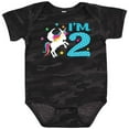 thumbnail image 3 of Inktastic I'm Two- Unicorn Second Birthday Boys or Girls Baby Bodysuit, 3 of 5
