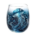 thumbnail image 2 of Yardvibe Release The Kraken Pirate Glass Cup, 3.94" Artisanal Marine Animals Glassware, Ocean Animal Artisan Glassware Collection for Fresher Sips, Novelty Ocean Drinking Glass (C), 2 of 7