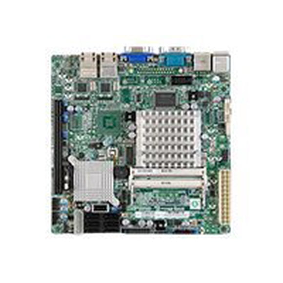 SUPERMICRO X7SPA-H-D525 - Motherboard - mini ITX - Intel Atom D525 - 2 x Gigabit LAN - onboard graphics