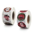 thumbnail image 5 of 500 Pcs/1 Roll Labels Stickers Halloween Theme Self Adhesive Stickers 112 Different Patterns Cycle Thank You Stickers, 5 of 13