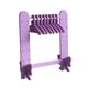 thumbnail image 4 of Soporte para pendientes de acrílico, organizador colgante para estante de joyería Violeta oscuro, 4 of 9