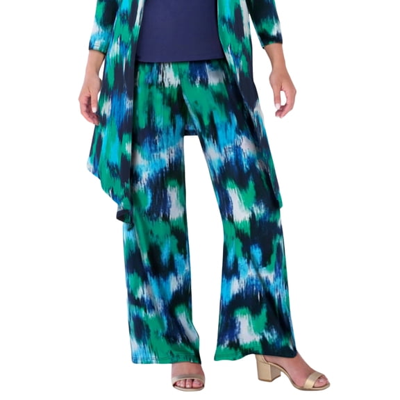 Roaman's Women's Plus Size Ultra Drape Pull-On Pant