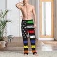 thumbnail image 2 of Haiem American Flag Pattern Men's Pajama Pants Ultra Lightweight Pjs Bottoms Sleepwear Bottom Pants With Pocket Drawstring-XX-Large, 2 of 6