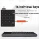 thumbnail image 3 of 2.4G Wireless Touchpad Keyboard with 59 Keys Numeric Keypad Ultra, 3 of 5