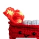 thumbnail image 3 of Crochet Trash Can Fire Dumpster Positive Con Tarjeta Alentadora, 3 of 9