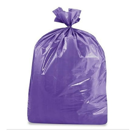 USA-Made Colorful Trash Bags (10, 50 GALLONS)