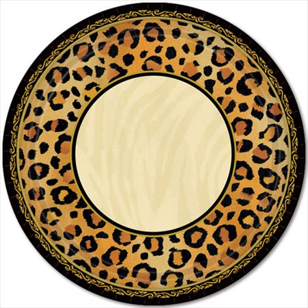 Cheetah print paper plates and cups picture