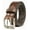 Brown, variant on Men’s Top Grain Leather Belts for Men Genuine Solid Belt Workmen 1.5inch Width
