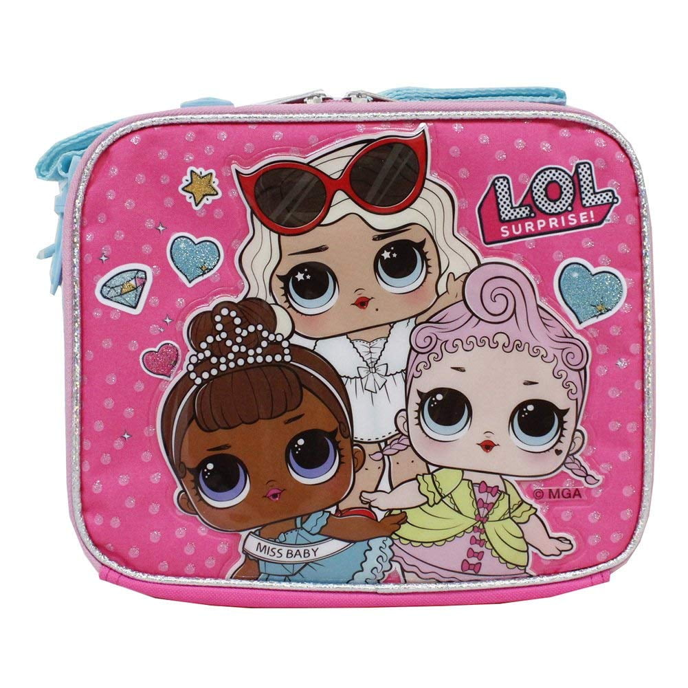 cute pink lunch box