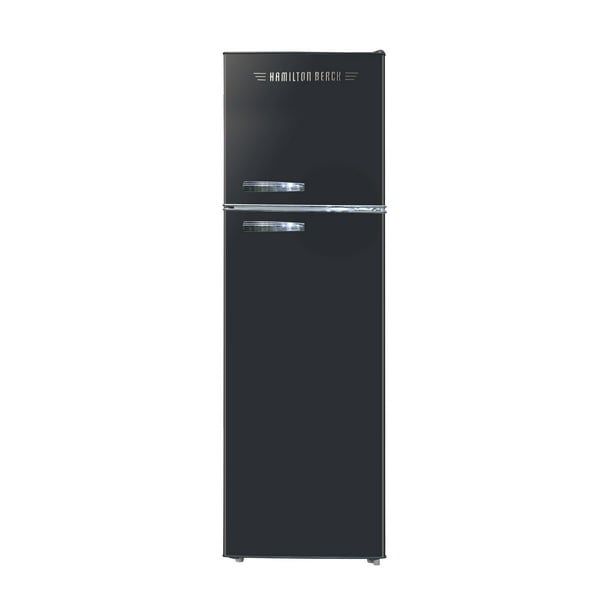 Hamilton Beach 10 Cu Ft Retro 2 Door Refrigerator, 5 door Shelves, HCFC