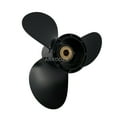 thumbnail image 2 of Boat Propeller 9 1/4x9 for Suzuki Outboard DT9.9-15 Aluminum 10 Tooth OEM NO:58100-93723-019 9.25x9, 2 of 4