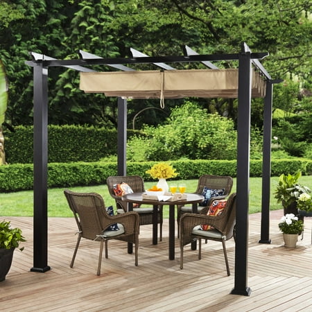 Better Homes and Gardens Meritmoor Aluminum/Steel Pergola 