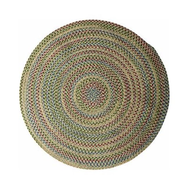 Colonial Mills TL60R060X060 5 ft. Twilight Reversible Round Rug, Palm