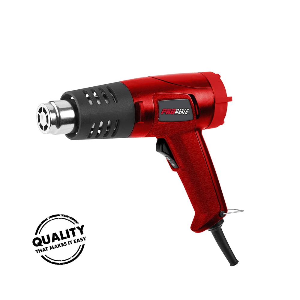 Heat Gun 1200W 10 3AMP Dual Temperature Promaker PRO PC1200 Walmart 