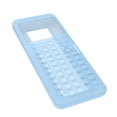 thumbnail image 5 of For CE Calculator Case Silic Full Cover - Transparent Blue, as described, 5 of 10
