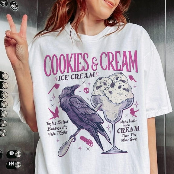 Butcher And Blackbird Dark Romance Tshirt, Cookie & Cream Ice Cream Sweatshirt, Brynne Inspired Book Tee, Book Lover TSHIRT All Size S-5XL