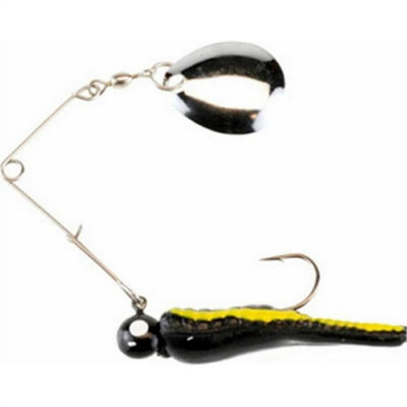 BSVP1-4-BYS 0.25 oz. Berkley Johnson Beetle Spin, Black & Yellow