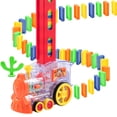 thumbnail image 1 of Ensemble de Jouets Train Automatique pour Enfants Interactif Amusant Bloc Empilable Jouet Bloc Train, 1 of 10