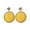 Yellow, variant on Stud Earrings for Women Rattan Earrings Rattan Ball Ring Pendant Earrings Women's Handmade Earrings Braided Rattan Raffia Earrings Summer Beach Accessories Gifts (Yellow,One Size)