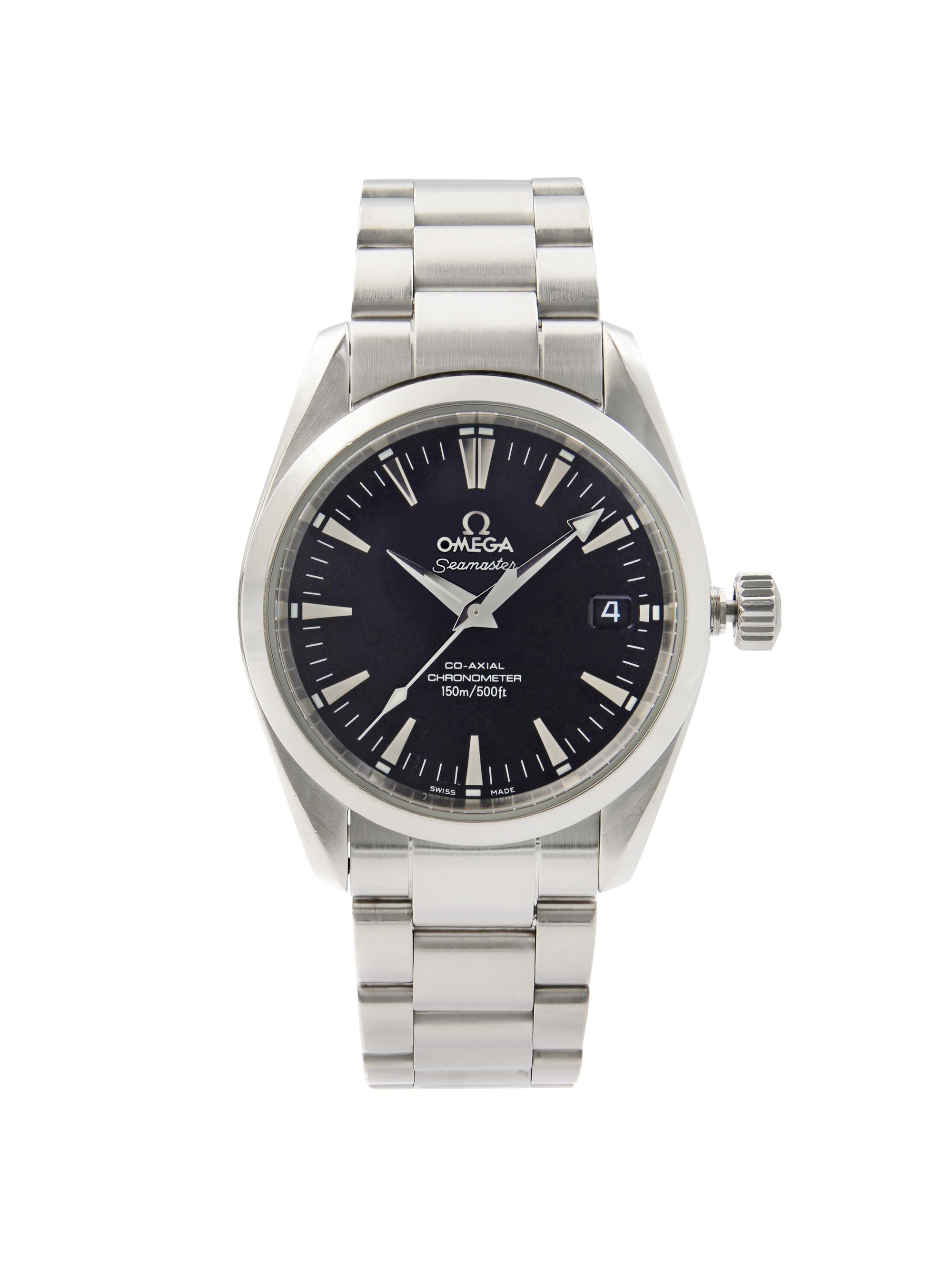 Omega Seamaster Aqua Terra Steel Black 