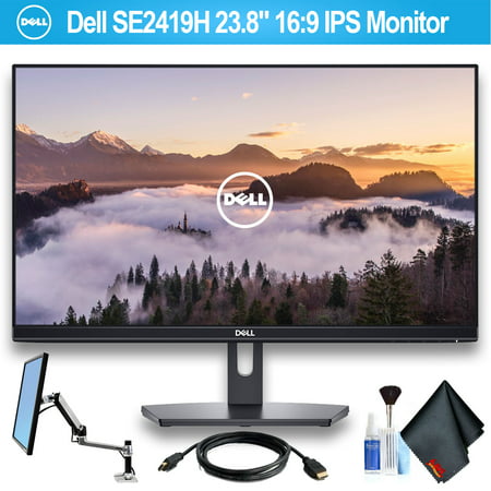 Dell 23 8 16 9 Ips Monitor With Hdmi Cable And Ergotron 45 241